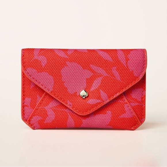 Kate Spade X Target Handbags - Kate Spade X Target Classic Rose Envelope Card Case